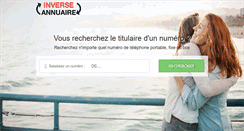 Desktop Screenshot of inverseannuaire.com